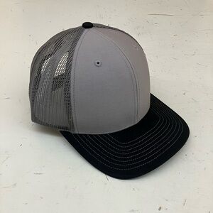 RICHARDSON Trucker 112 Hat Cap NEW Snapback Grey Black